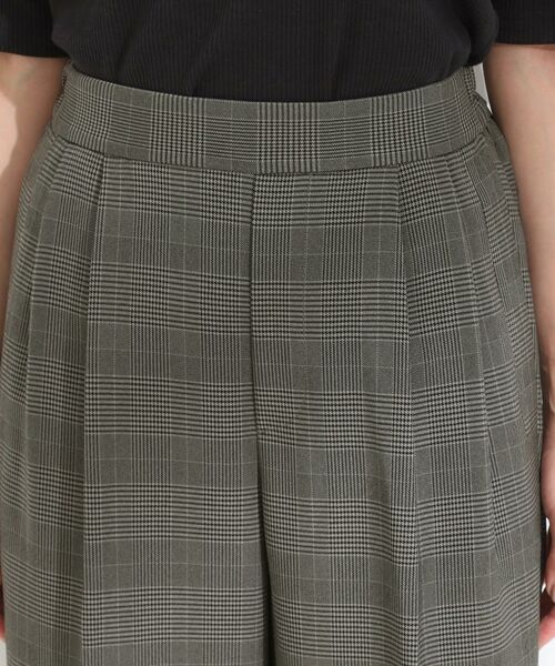 SHOO・LA・RUE / シューラルー パンツ | 【S-LL/セットアップ可/洗濯後しわになりにくい】きちんと見え タックワイドパンツ | 詳細22