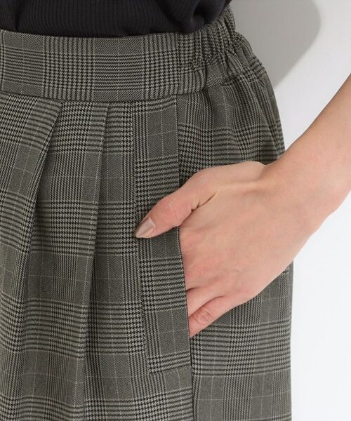 SHOO・LA・RUE / シューラルー パンツ | 【S-LL/セットアップ可/洗濯後しわになりにくい】きちんと見え タックワイドパンツ | 詳細23