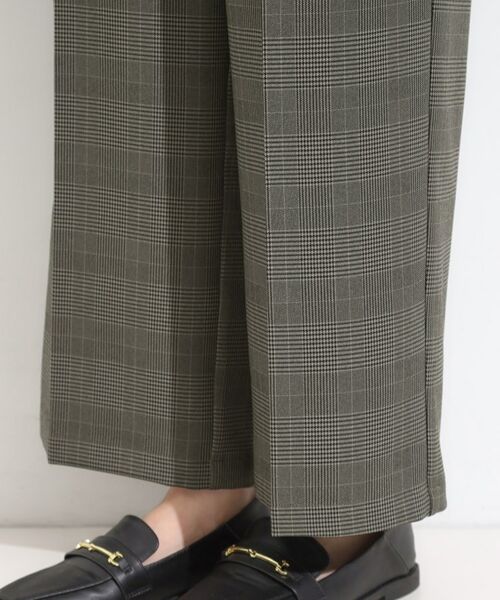 SHOO・LA・RUE / シューラルー パンツ | 【S-LL/セットアップ可/洗濯後しわになりにくい】きちんと見え タックワイドパンツ | 詳細25