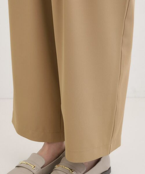 SHOO・LA・RUE / シューラルー パンツ | 【S-LL/ひんやり】腰まわりや太ももを自然にカバー タックワイドパンツ | 詳細15