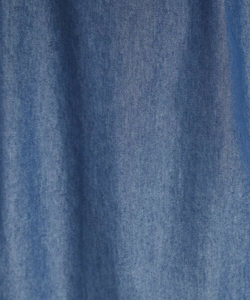 SHOO・LA・RUE / シューラルー ロング・マキシ丈スカート | 【S-LL】配色ステッチがアクセント デニムフレアスカート | 詳細8