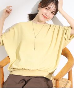 SHOO・LA・RUE / シューラルー シャツ・ブラウス | 【洗濯後しわになりにくい】さらっとタッチの 5分袖ドルマンブラウス