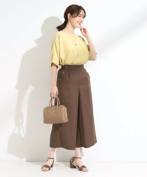 SHOO・LA・RUE / シューラルー シャツ・ブラウス | 【洗濯後しわになりにくい】さらっとタッチの 5分袖ドルマンブラウス | 詳細19