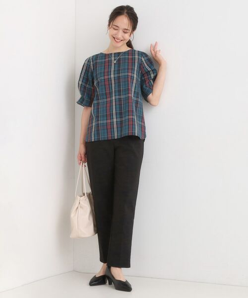 SHOO・LA・RUE / シューラルー シャツ・ブラウス | 【S-LL/5分袖】お袖タックできれいに魅せる 大人のフェミニンブラウス | 詳細11