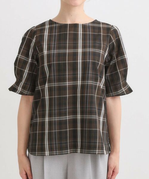 SHOO・LA・RUE / シューラルー シャツ・ブラウス | 【S-LL/5分袖】お袖タックできれいに魅せる 大人のフェミニンブラウス | 詳細17