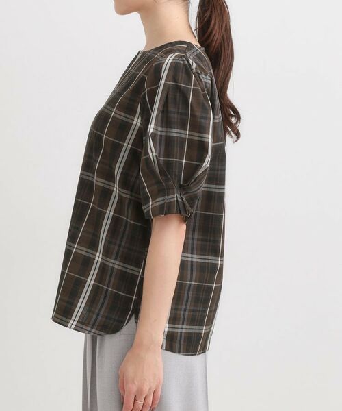 SHOO・LA・RUE / シューラルー シャツ・ブラウス | 【S-LL/5分袖】お袖タックできれいに魅せる 大人のフェミニンブラウス | 詳細18