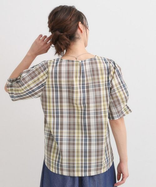 SHOO・LA・RUE / シューラルー シャツ・ブラウス | 【S-LL/5分袖】お袖タックできれいに魅せる 大人のフェミニンブラウス | 詳細2