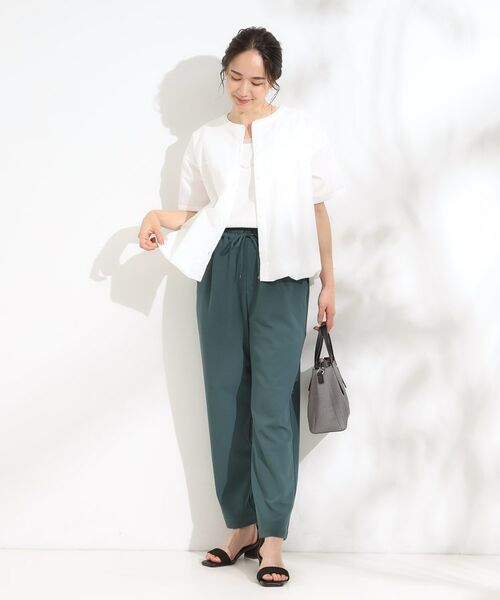 SHOO・LA・RUE / シューラルー シャツ・ブラウス | 【S-LL】インせず着られる 裾バルーンシャツ | 詳細3