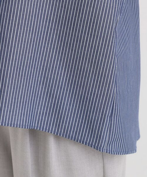 SHOO・LA・RUE / シューラルー シャツ・ブラウス | 【S-LL/洗濯後しわになりにくい】ランタン5分袖 スキッパーブラウス | 詳細22