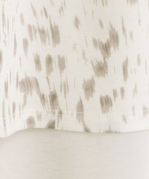 SHOO・LA・RUE / シューラルー カットソー | 【S-LL/ひんやり/体型カバー】着るだけでサマ見え レイヤードトップス | 詳細4