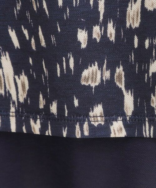 SHOO・LA・RUE / シューラルー カットソー | 【S-LL/ひんやり/体型カバー】着るだけでサマ見え レイヤードトップス | 詳細8