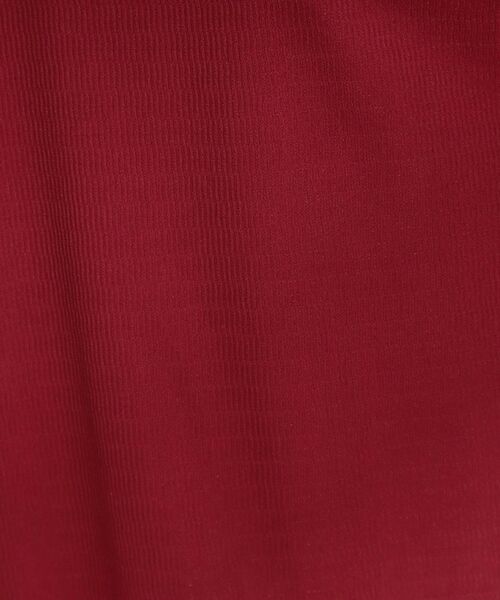 SHOO・LA・RUE / シューラルー カットソー | 【S-LL/洗える】お袖のタックがアクセント インせず着られる さらさらドルマントップス | 詳細16