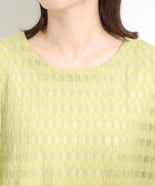 SHOO・LA・RUE / シューラルー カットソー | 【S-LL】涼やかで好印象 シアードルマントップス | 詳細16