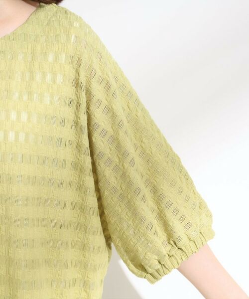 SHOO・LA・RUE / シューラルー カットソー | 【S-LL】涼やかで好印象 シアードルマントップス | 詳細17