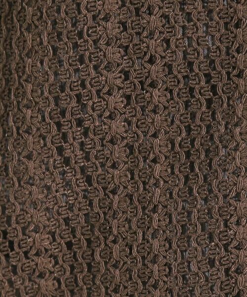 SHOO・LA・RUE / シューラルー レザーブルゾン・ジャケット | 【洗える/S-LL】季節の変わり目に 透かし柄が涼やか ジップブルゾン | 詳細11