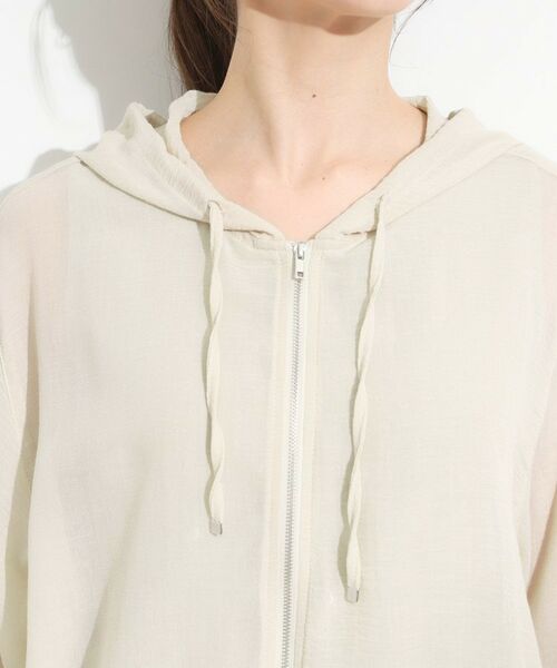 SHOO・LA・RUE / シューラルー レザーブルゾン・ジャケット | 【S-LL】柔らかシアーでこなれるフーディブルゾン | 詳細16