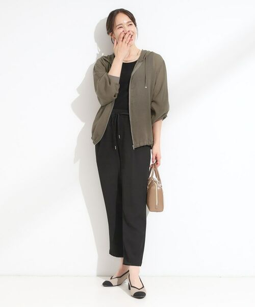 SHOO・LA・RUE / シューラルー レザーブルゾン・ジャケット | 【S-LL】柔らかシアーでこなれるフーディブルゾン | 詳細7