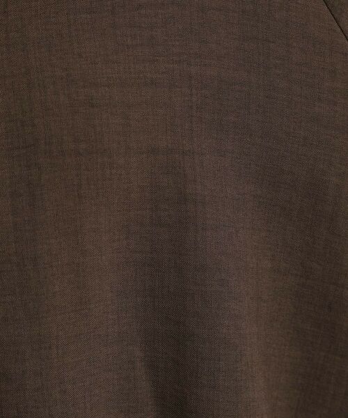 SHOO・LA・RUE / シューラルー レザーブルゾン・ジャケット | 【S-LL】さらりと気軽に羽織れる 麻調リブブルゾン | 詳細8