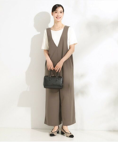 SHOO・LA・RUE / シューラルー サロペット・オールインワン | 【前後2WAY/洗える】さらっと着られるサロペット | 詳細1