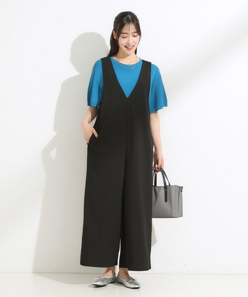 SHOO・LA・RUE / シューラルー サロペット・オールインワン | 【前後2WAY/洗える】さらっと着られるサロペット | 詳細15