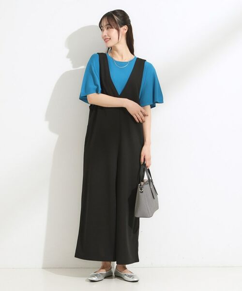 SHOO・LA・RUE / シューラルー サロペット・オールインワン | 【前後2WAY/洗える】さらっと着られるサロペット | 詳細16