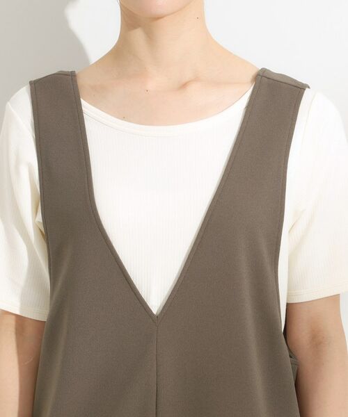 SHOO・LA・RUE / シューラルー サロペット・オールインワン | 【前後2WAY/洗える】さらっと着られるサロペット | 詳細25