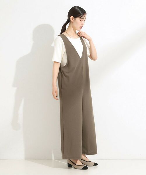 SHOO・LA・RUE / シューラルー サロペット・オールインワン | 【前後2WAY/洗える】さらっと着られるサロペット | 詳細3