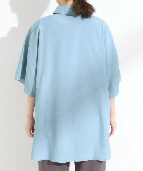 SHOO・LA・RUE / シューラルー チュニック | 【洗える/S-LL】大きめのフリルが印象的 デザインブラウス | 詳細11