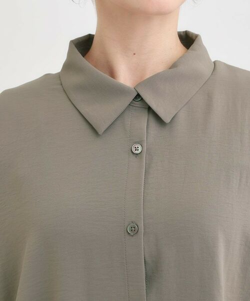 SHOO・LA・RUE / シューラルー チュニック | 【S-LL/ひんやり】肌離れよくサラサラタッチが癖になる バックギャザーチュニック | 詳細16