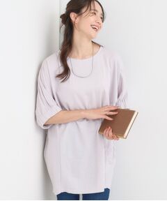 SHOO・LA・RUE / シューラルー チュニック | 【S-LL/ひんやり】さらさらタッチが心地よい コクーンシルエットチュニック