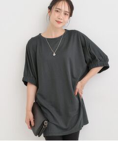 SHOO・LA・RUE / シューラルー チュニック | 【S-LL/ひんやり】さらさらタッチが心地よい コクーンシルエットチュニック