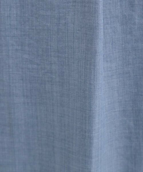 SHOO・LA・RUE / シューラルー チュニック | 【S-LL/体型カバー】さらっとしたタッチが魅力 デニムライクチュニック | 詳細4