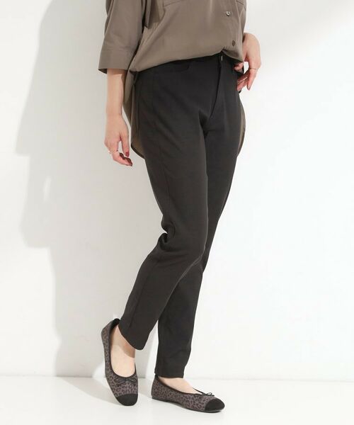 SHOO・LA・RUE/シューラルー 【S-LL】ぐんぐん伸びる ハイパースキニーパンツ ブラック(019) 04(LL) SHOO・LA・RUE/シューラルー 【S-LL】ぐんぐん伸びる ハイパースキニーパンツ ブラック(019) 04(LL)