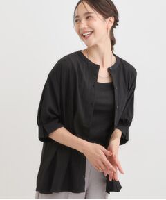 SHOO・LA・RUE / シューラルー シャツ・ブラウス | 【S-LL/ひんやり】ウエストタックで程よくシェイプ 大人の上品ブラウス