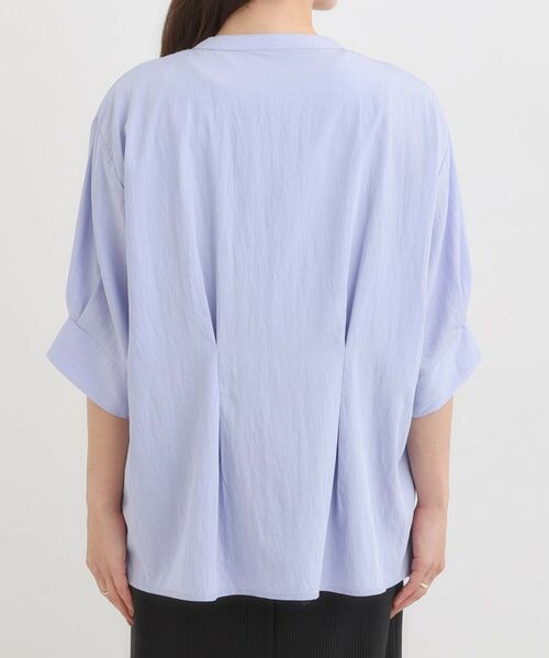 SHOO・LA・RUE / シューラルー シャツ・ブラウス | 【S-LL/ひんやり】ウエストタックで程よくシェイプ 大人の上品ブラウス | 詳細15