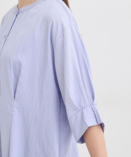 SHOO・LA・RUE / シューラルー シャツ・ブラウス | 【S-LL/ひんやり】ウエストタックで程よくシェイプ 大人の上品ブラウス | 詳細17