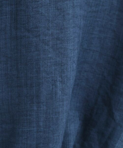 SHOO・LA・RUE / シューラルー シャツ・ブラウス | 【S-LL】インせず着られる デニムライク前開きブラウス | 詳細8