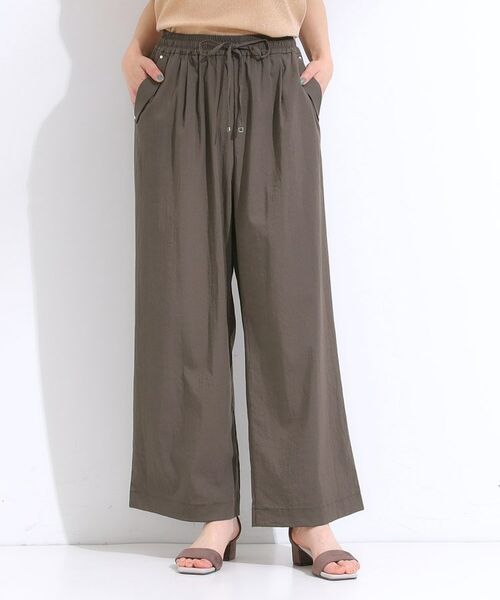 SHOO・LA・RUE / シューラルー パンツ | 【着丈選べる】触れる度ひんやり ゆるきれい イージーワイドパンツ | 詳細1