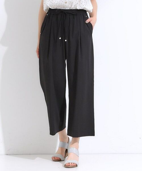 SHOO・LA・RUE / シューラルー パンツ | 【着丈選べる】触れる度ひんやり ゆるきれい イージーワイドパンツ | 詳細11