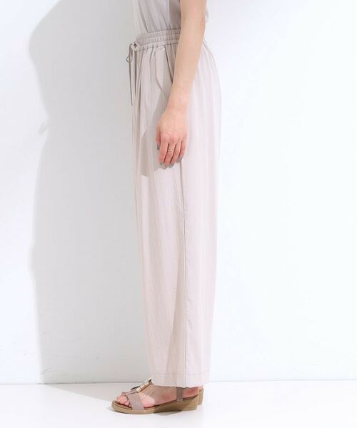 SHOO・LA・RUE / シューラルー パンツ | 【着丈選べる】触れる度ひんやり ゆるきれい イージーワイドパンツ | 詳細17