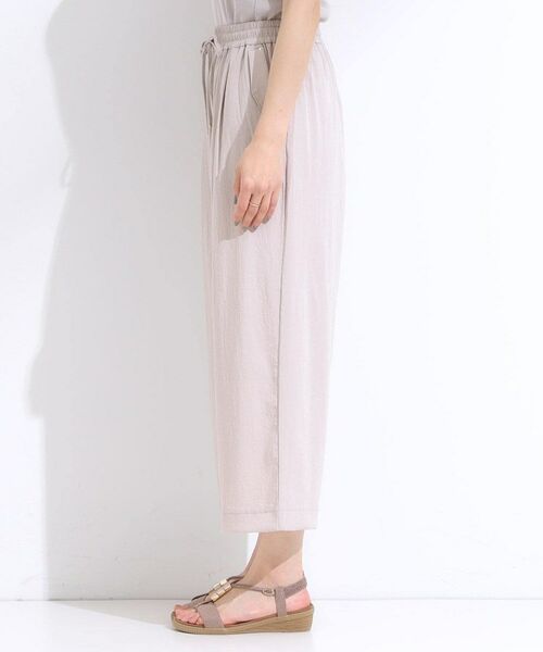 SHOO・LA・RUE / シューラルー パンツ | 【着丈選べる】触れる度ひんやり ゆるきれい イージーワイドパンツ | 詳細18