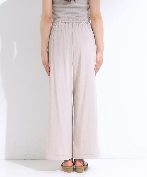 SHOO・LA・RUE / シューラルー パンツ | 【着丈選べる】触れる度ひんやり ゆるきれい イージーワイドパンツ | 詳細19