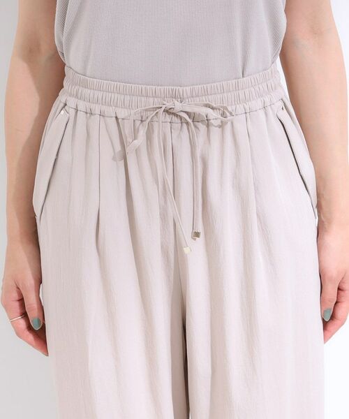 SHOO・LA・RUE / シューラルー パンツ | 【着丈選べる】触れる度ひんやり ゆるきれい イージーワイドパンツ | 詳細21