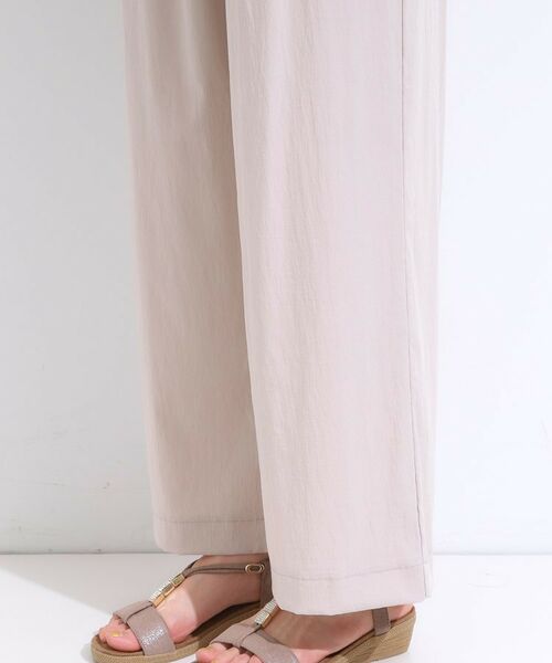 SHOO・LA・RUE / シューラルー パンツ | 【着丈選べる】触れる度ひんやり ゆるきれい イージーワイドパンツ | 詳細25