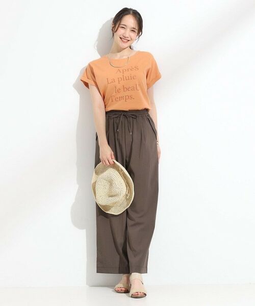 SHOO・LA・RUE / シューラルー パンツ | 【着丈選べる】触れる度ひんやり ゆるきれい イージーワイドパンツ | 詳細28