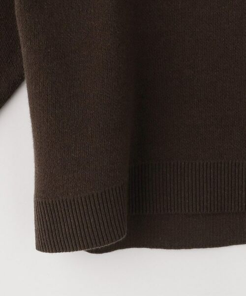 SHOO・LA・RUE / シューラルー ニット・セーター | 【100-150cm/リンク】刺繍ロゴニットプルオーバー | 詳細5