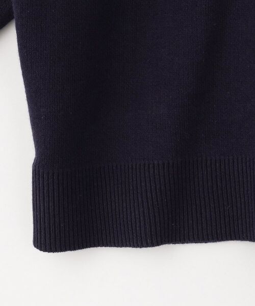 SHOO・LA・RUE / シューラルー ニット・セーター | 【100-150cm/リンク】ガゼットカラーニット | 詳細5