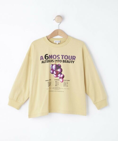 SHOO・LA・RUE / シューラルー カットソー | 【100-150cm/レディースリンク】プリントアソートロンT(イエロー(731))