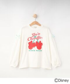 SHOO・LA・RUE / シューラルー Tシャツ | 【Disney】スクール袖リボンロンT