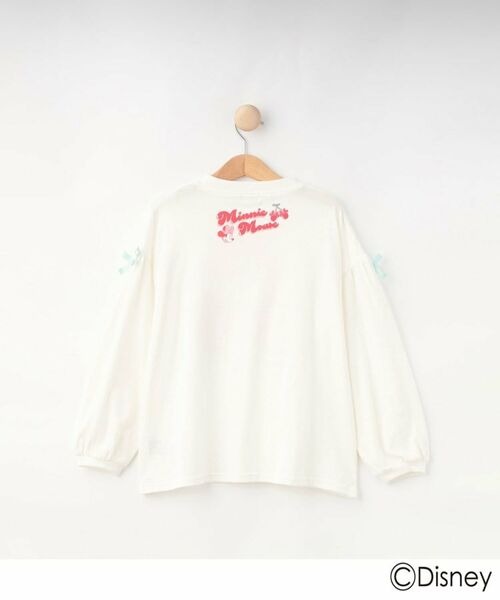 SHOO・LA・RUE / シューラルー Tシャツ | 【Disney】スクール袖リボンロンT | 詳細2